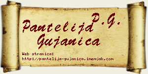 Pantelija Gujanica vizit kartica